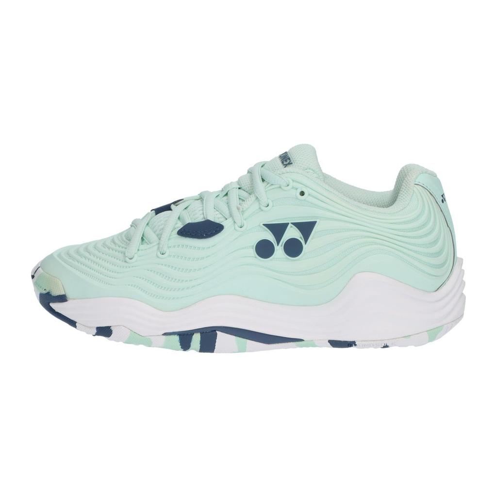 Теннисные кроссовки Yonex Power Cushion Fusion Rev 5LGC, мятные, размер 2E, женские, зеленые, 22,0 см,