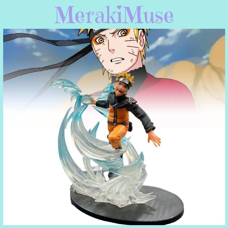 Stunning Naruto Uzumaki Spiral Battle Figure Pvc Anime Model 22x21x23.5cm Collection