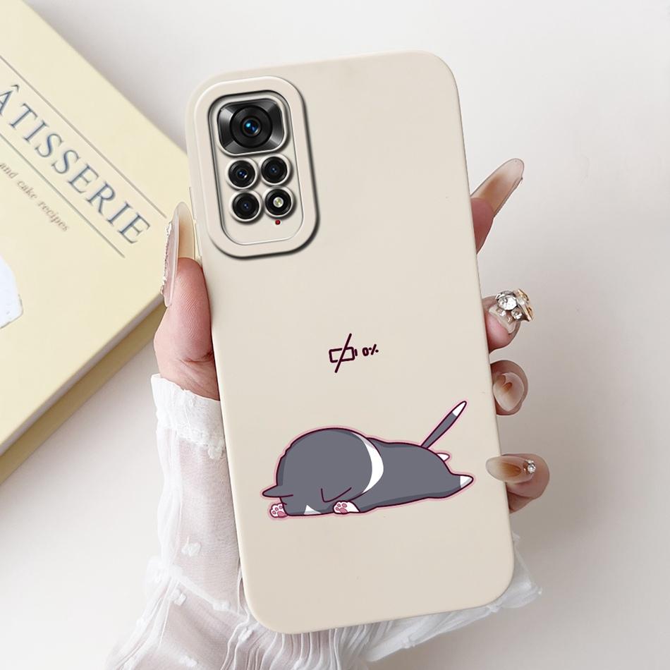For Xiaomi Redmi Note 11 11s 4G Case Redmi Note 11 Pro 4G Global Cute Panda Rabbit Cartoon Soft Silicone Lens Protective Bumper