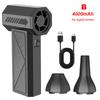 Cordless Air Pump Electrics Turbo Jet Fan 130,000RPM Strong Blowing Booster Pump Kit Air Duster Cleaner Air Blower Portable Fan