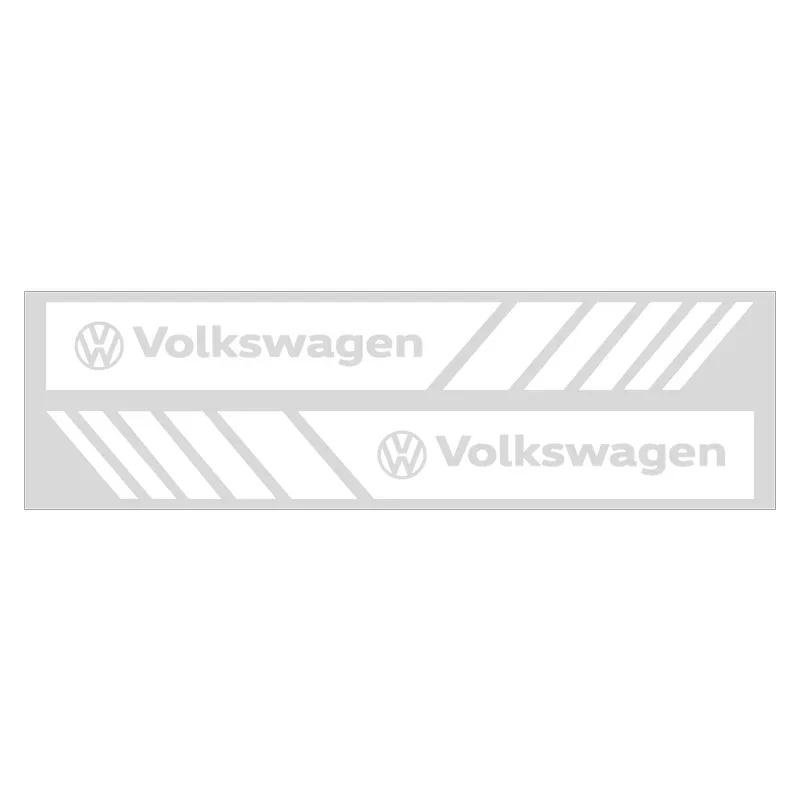 Автомобиль Для Volkswagen VW 2 шт. Автомобильные ПВХ Полосы Гоночные Полосы Наклейки На Зеркало Заднего Вида Для Volkswagen Golf-7 4 5 6 CC T-ROC Sharan Pa