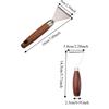 Wood/Plastic Handle Fish Scale Remover Fast Removal Fish Scale Scraper  Seafood Tools