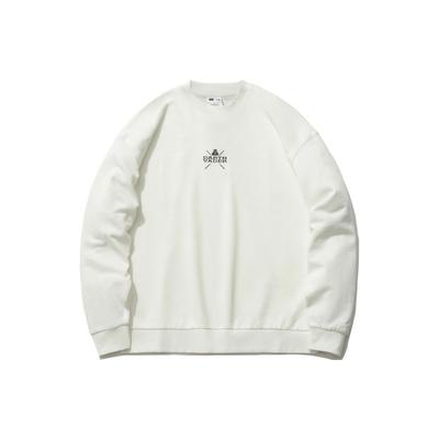Li Ning X Star Wars Collaboration свободный круглый вырез пуловер свитшот мужской свитшот Off-White AWDR285-1
