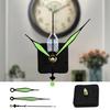 1 Set Clock Movement Accurate Travel Time Shatterproof Glow In The Dark Mute Clock Movement Mechanism Accessories for Home