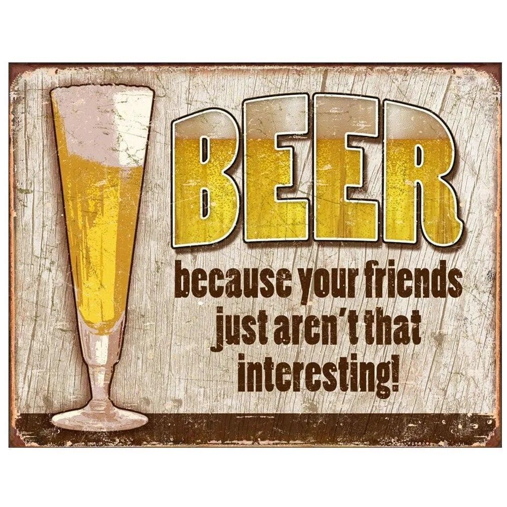 Beer Menu Free Beer Toorrow Metal Tin Signs Posters Plate Wall Decor for Bars Man Cave Cafe Clubs Retro Posters Plaque