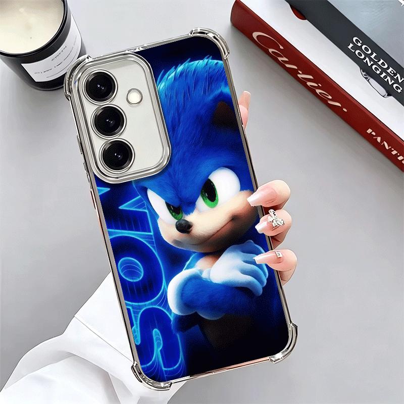 Super S-Sonics Cartoon Soft Phone Case For Samsung A17 A27 A07 A37 A57 A16 A56 A15 A55 A14 A54 A13 A53 A26 A36 A25 A35 A24 A34 A