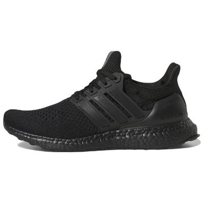 Женские кроссовки UltraBoost 1.0 Triple Black Core-Black Beam-Pink HQ4204