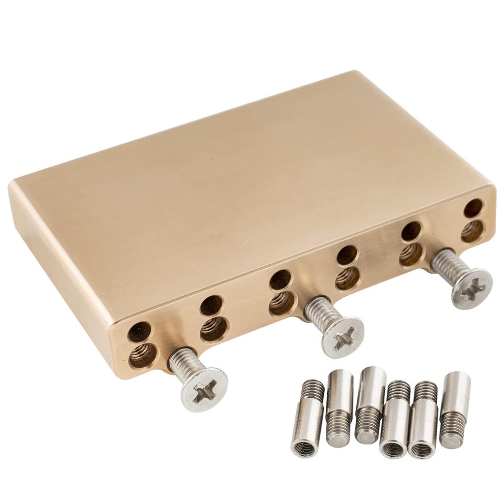 Musiclily Ultra 41mm Blast Tremolo Block for Wilkinson by GOTOH VG300VS100N Tremolo Bridges (10.8mm String Pitch)