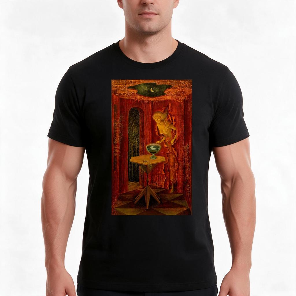 Рожденный заново от Remedios Varo Футболка Летняя Повседневная Хлопковая Футболка Оверсайз Уличная Одежда Топы Винтажный Графический Принт
