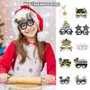 New Year's Party Decoration Glasses Photo Props NEW YEAR Glasses Frame