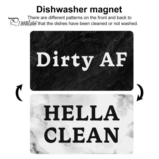 2 шт. грязно-чистый магнит для посудомоечной машины посудомоечная машина грязно-чистый магнитный индикатор акриловый знак украшение для кухни холодильника