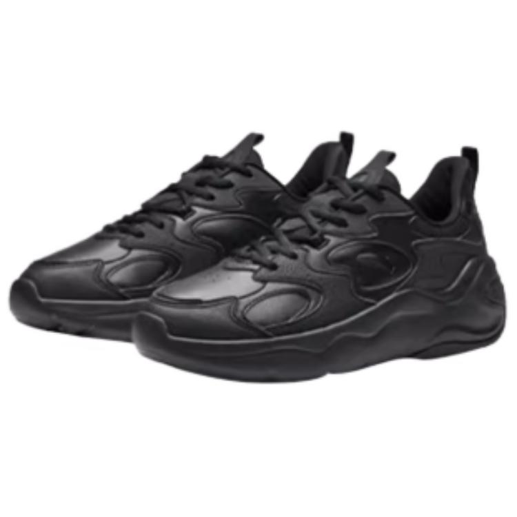 Anta Gravity 2 Classic Модные Универсальные Амортизирующие Нескользящие Износостойкие Низкие Повседневные Кроссовки Мужские Повседневные Кроссовки Черные 112518811-4