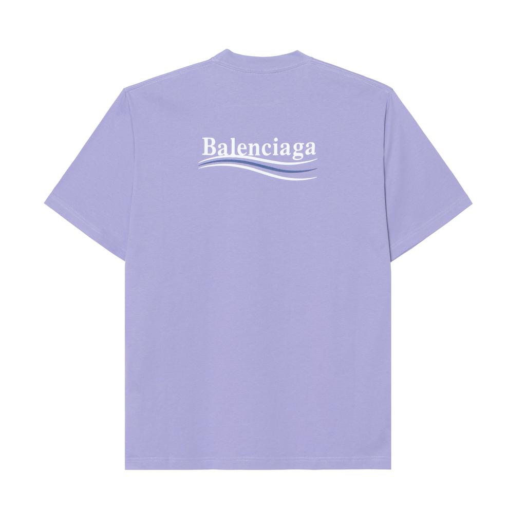Balenciaga Политическая Кампания Футболка с Принтом Большого Логотипа 641675TKVJ13072