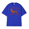 Is Proud Owner of A Small Wienerwiener Dog Graphic Tshirts Fashion Vintage T Shirts Men Women Short Sleeve Tshirt Streetwear