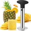Premium Pineapple Corer and Slicer Tool - Sharp Pineapple Cutter with Serrated Tips - Easy To Use and Clean Stainless Steel Core Remover for Pineapple