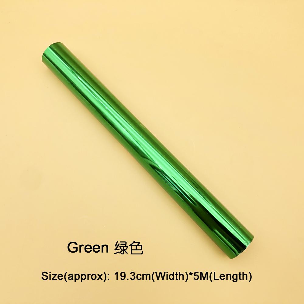 5M(длина)X19CM(Ширина) Фольгированная пленка с реактивным тонером, упаковка из ПВХ-трубки, можно использовать с ламинатором, бумажная голографическая переводная фольга