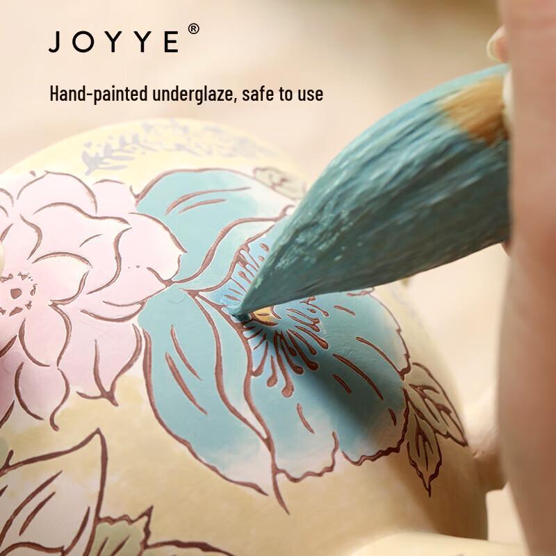 JOYYE Hand-Painted Ceramic Breakfast Mug