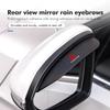 For Mitsubishi 2pcs Car Rearview Mirror Stickers Rain Brow Protector Cover Outlander Lancer L200 ASX Pajero Grandis Eclipse