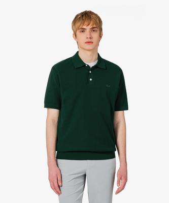 LACOSTE Мужской джемпер-поло с коротким рукавом из пике Ph942E-56G Afk
