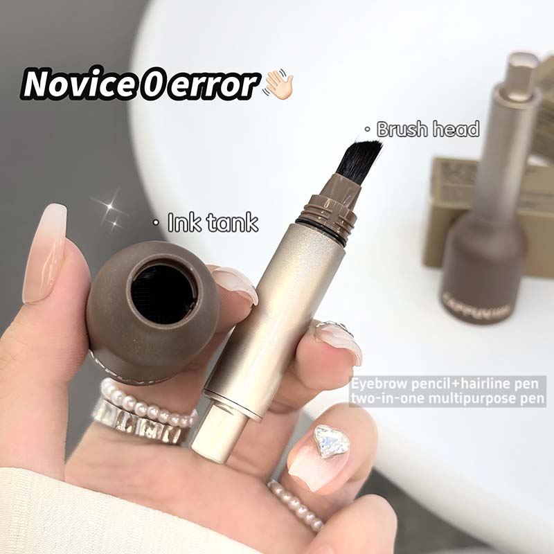 CAPPUVINI Solids Fluffy Hairline Liquid и средство для улучшения бровей