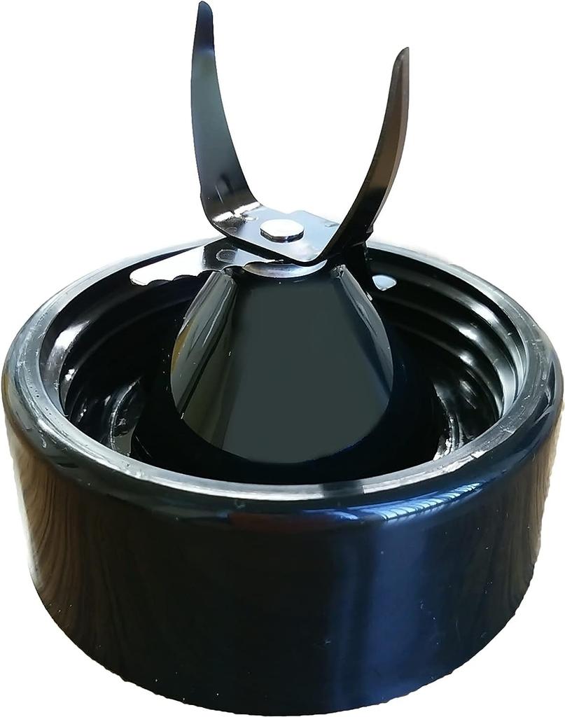 FUKAI Black Titanium Mill Juice Mixer Black Titanium Coated Mixer that Can Crush Glass Bottle Compact Mill Mixer with Protective Vegetable Fruit