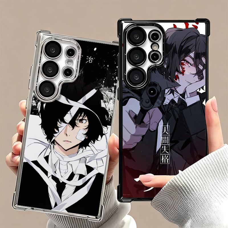 Bungo Stray Dogs Дазай Мягкий чехол для телефона для Samsung Galaxy S26 Ultra S25 Edge S24 FE S23 Plus S22 S21 + S20 Покрытие Защита от падений Забавный