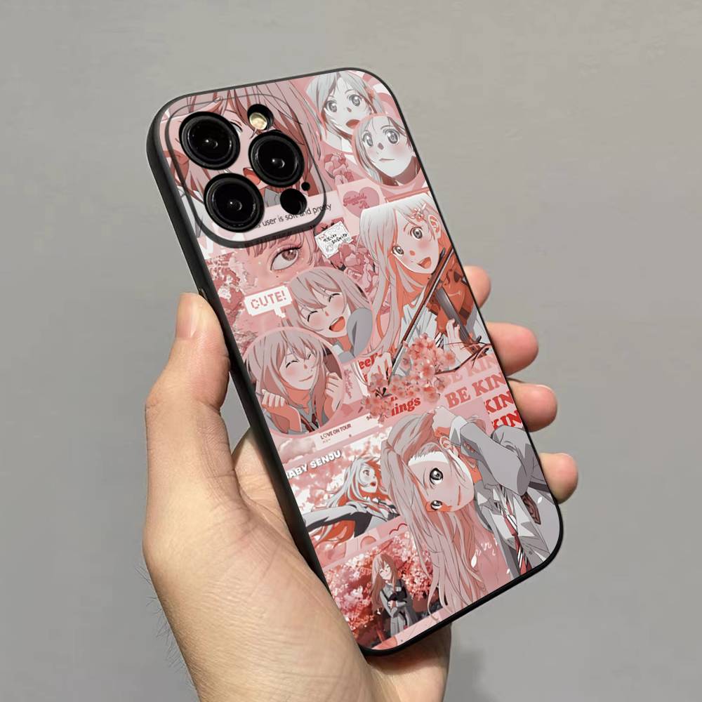 Чехол для телефона «Твоя апрельская ложь» для IPhone 17 16 15 14 11 12 13 Pro Max Plus Mini Мягкая задняя крышка