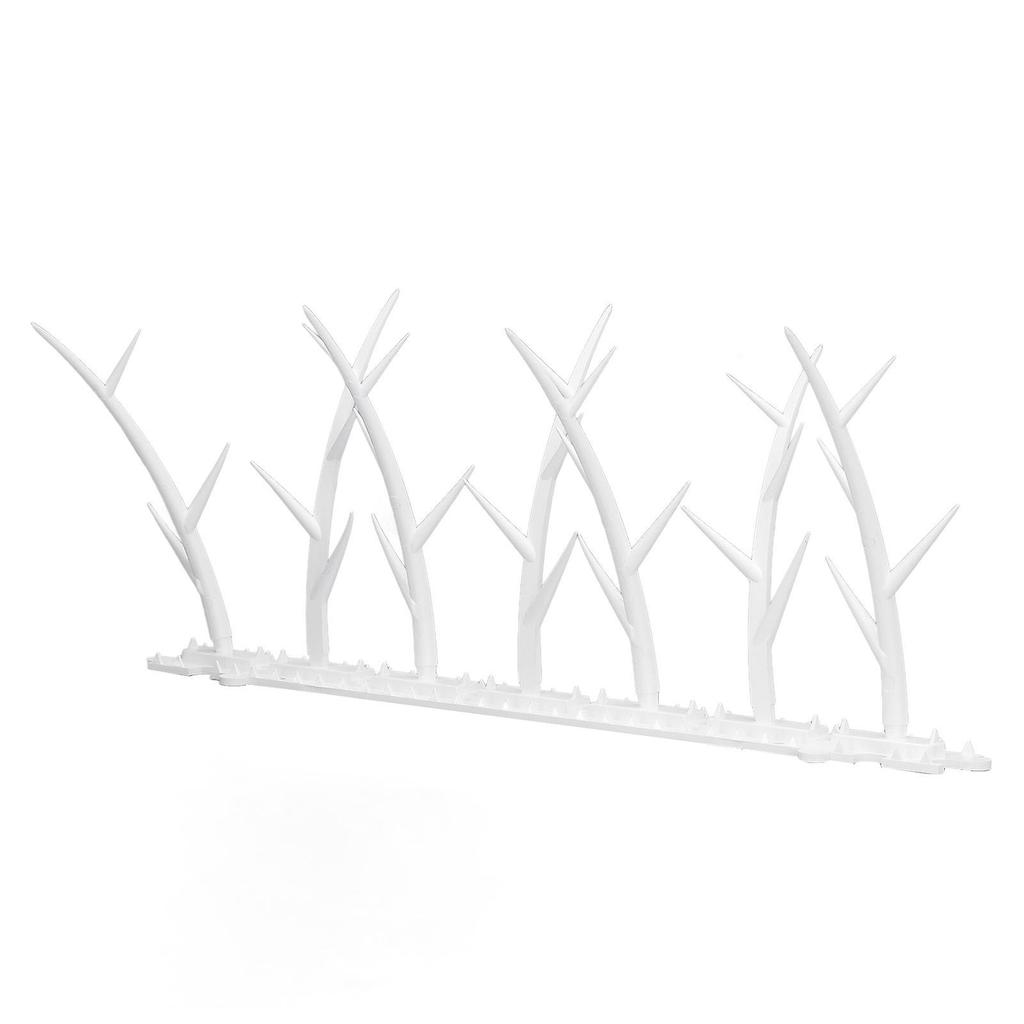 30cm Bird Deterrent Spikes Plastic Bird Repellent Spikes for Fence Roof Mailbox Window