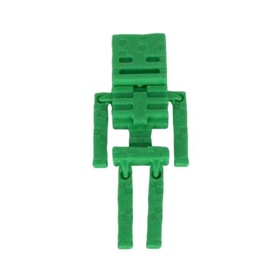 Пиксельный Робот Орнамент Игрушка-Непоседа Мини Фигурка Робота Игрушка для DIY Сборки Фигурка Робота Снятие Стресса