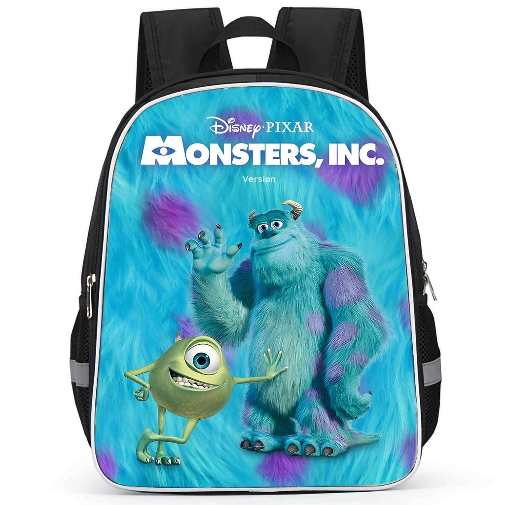 Школьный рюкзак Monsters Power Company Monsters, Inc, многофункциональный, из ткани Оксфорд, легкий, с изображением в высоком разрешении