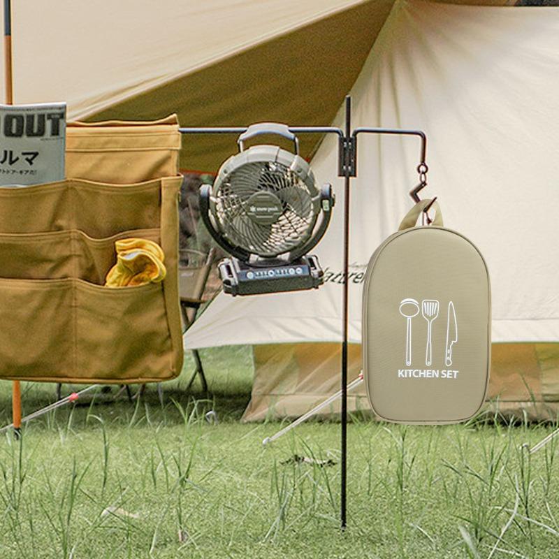 Outdoor Cookware Portable Storage Bag Outdoor Camping Kitchenware Storage Bag Tableware Picnic Supplies Camping Tools Storage