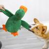 Игрушка для стачивания зубов домашних животных Yousheng Многоцелевая плюшевая утка Интерактивная погремушка Дизайн Игрушка-грызунок Здоровье зубов Собачья игрушка