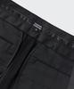 MUSINSA STANDARD Brushed Two-Tuck Wide Hidden Elastic Waist Slacks [Black]
