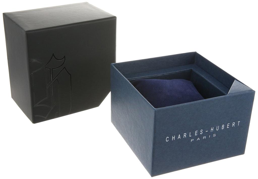 Watch Charles Paris Dual Time Date Brown [Charles Hubert] Hubert, 3959-RG Men's