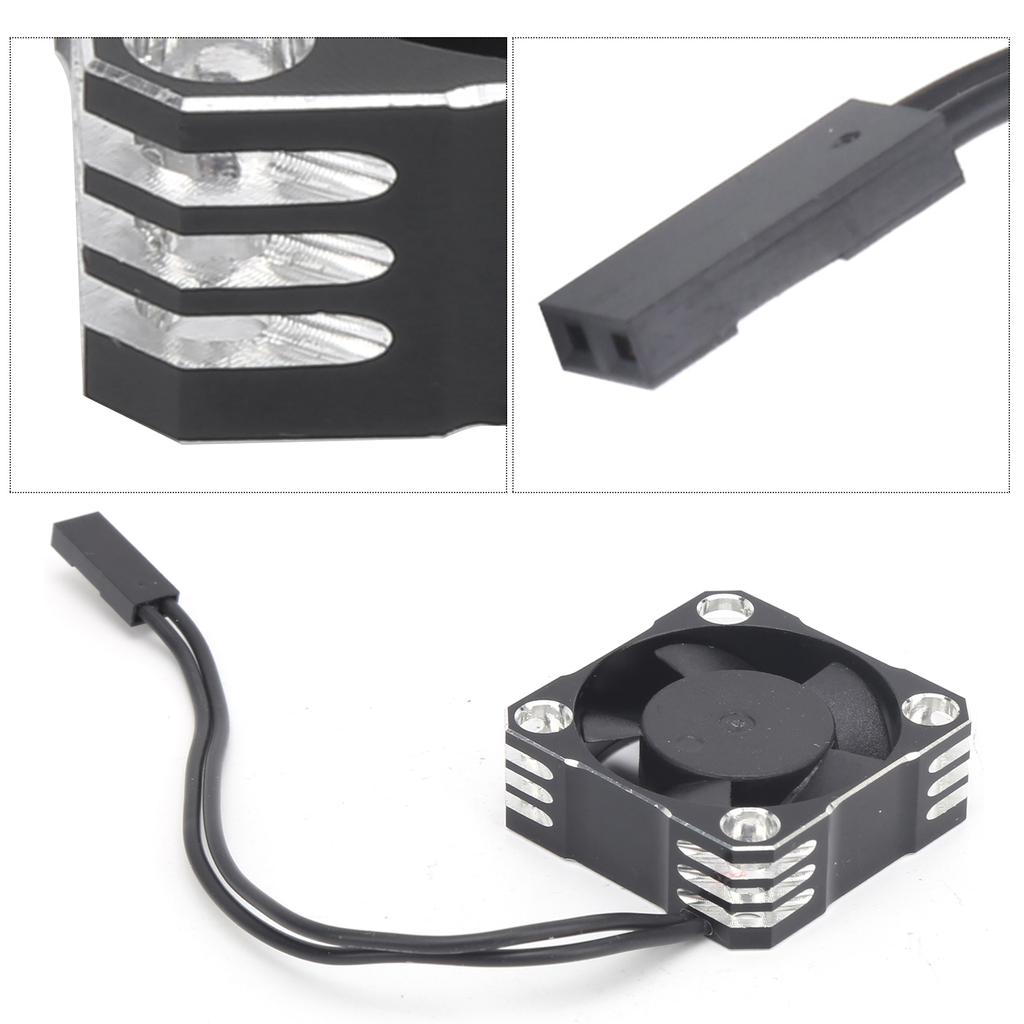 30x30x10mm 25000RPM Heat Dissipation Cooling Fan for RC 3650 540 Brushless Motor