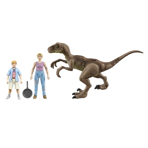 Mattel Набор фигурок «Встреча на кухне» из коллекции «Наследие Мира Юрского периода»