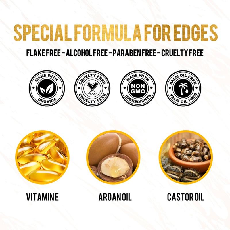 Воск для придания формы бакенбардам, гель для выпрямления волос