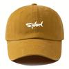 Baseball Cap Adjustable Unisex European and American Popular Peaked Cap Outdoor Camping Travel Hat