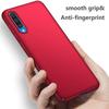 Coque design - Booling - pour Samsung Galaxy A50 - Silicone ultra-mince - Rouge - Souple
