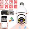 1080P 360° WiFi Wireless Surveillance Camera RC Night Vision Automatic Body Tracking Alarm 8x Digital Zoom Security Baby Monitor