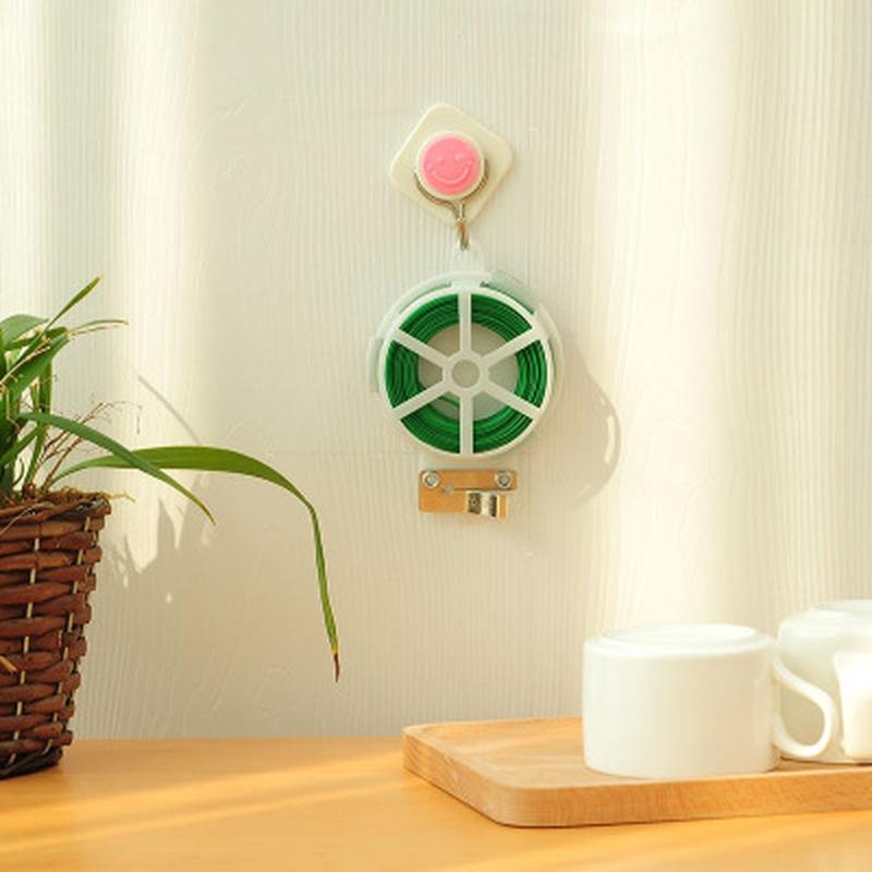 New Roll Wire Twist Ties Green Garden Cable Gardening Climbers Slicer Reusable Cable for Home