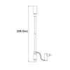 DC8MM 10 Meter Extension Cable 12AWG with DC7909 DC8020 Connectors for Solar For Power Stations Compatible with BLUETTI