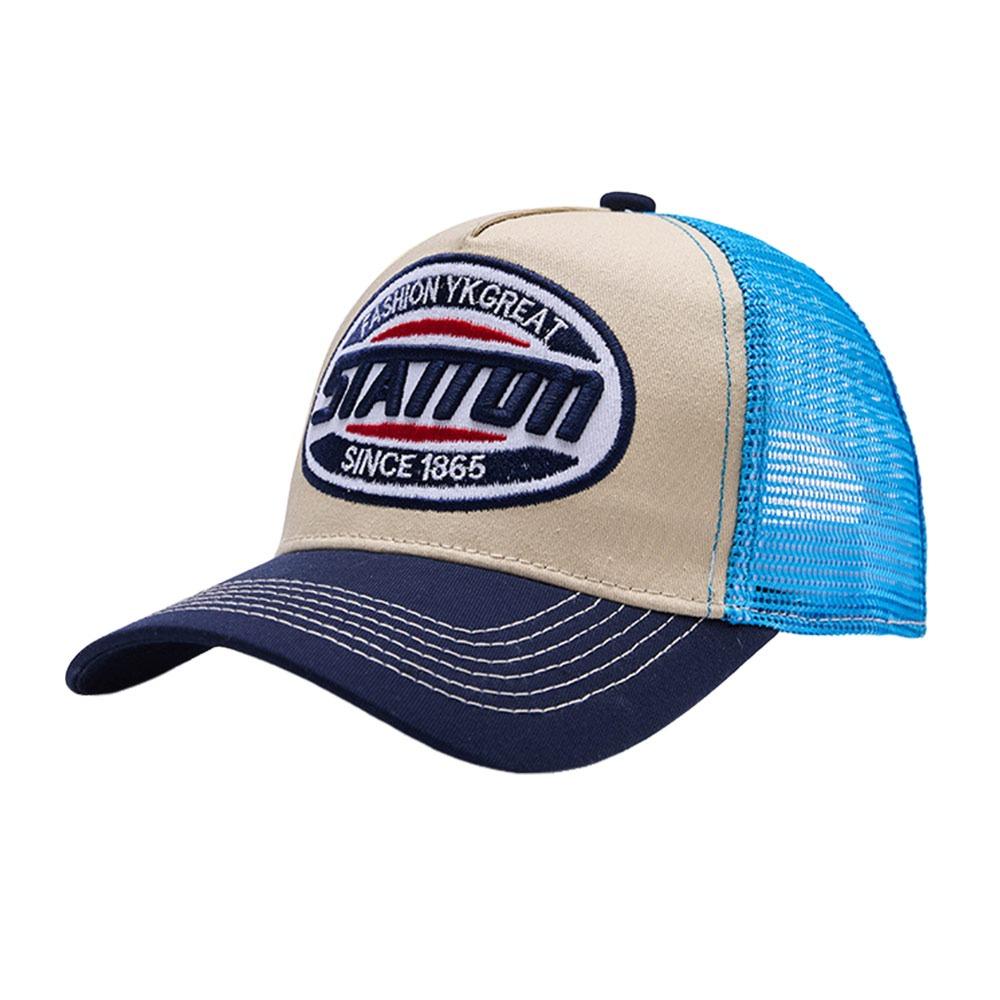 Breathable Baseball Cap Mesh Trucker Hat Streetwear Sun Hat for Men Women