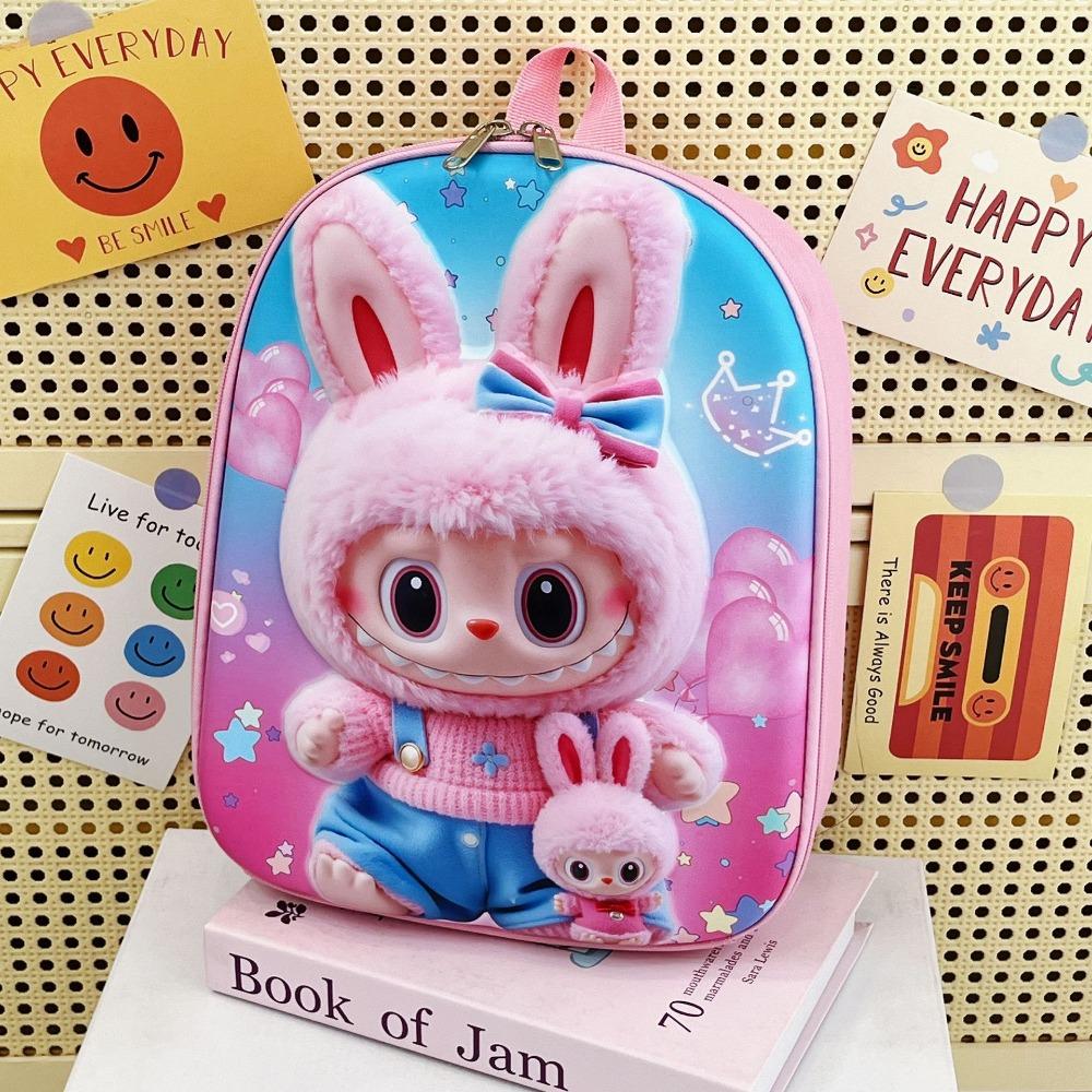 Милый мультяшный рюкзак для мальчиков и девочек, сумка для детского сада, маленькая сумка с жестким корпусом для улицы