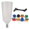 10PCS Nylon Oil Funnel Set Offset Extension Tube Offset Extension Funnel  Engine Oil Filling