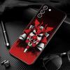 Чехол для смартфона в японском стиле самурая для Samsung Galaxy S21 Ultra S20 Fe S10 Plus S9 S10e S10lite, мягкие чехлы