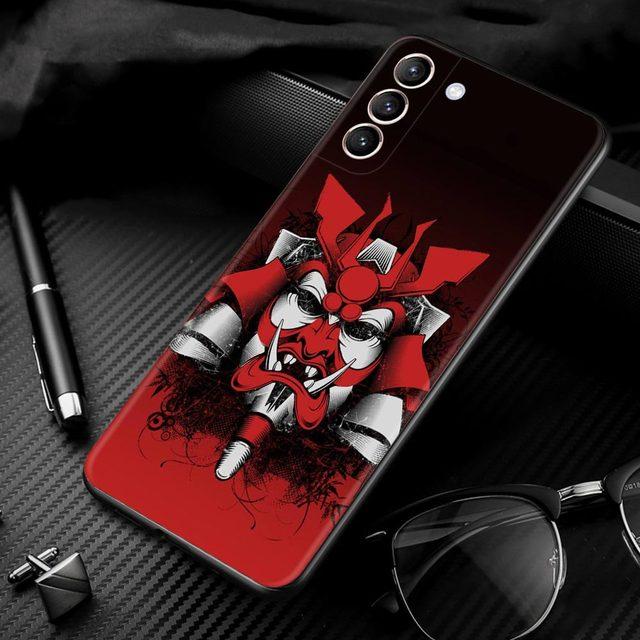 Чехол для смартфона в японском стиле самурая для Samsung Galaxy S21 Ultra S20 Fe S10 Plus S9 S10e S10lite, мягкие чехлы