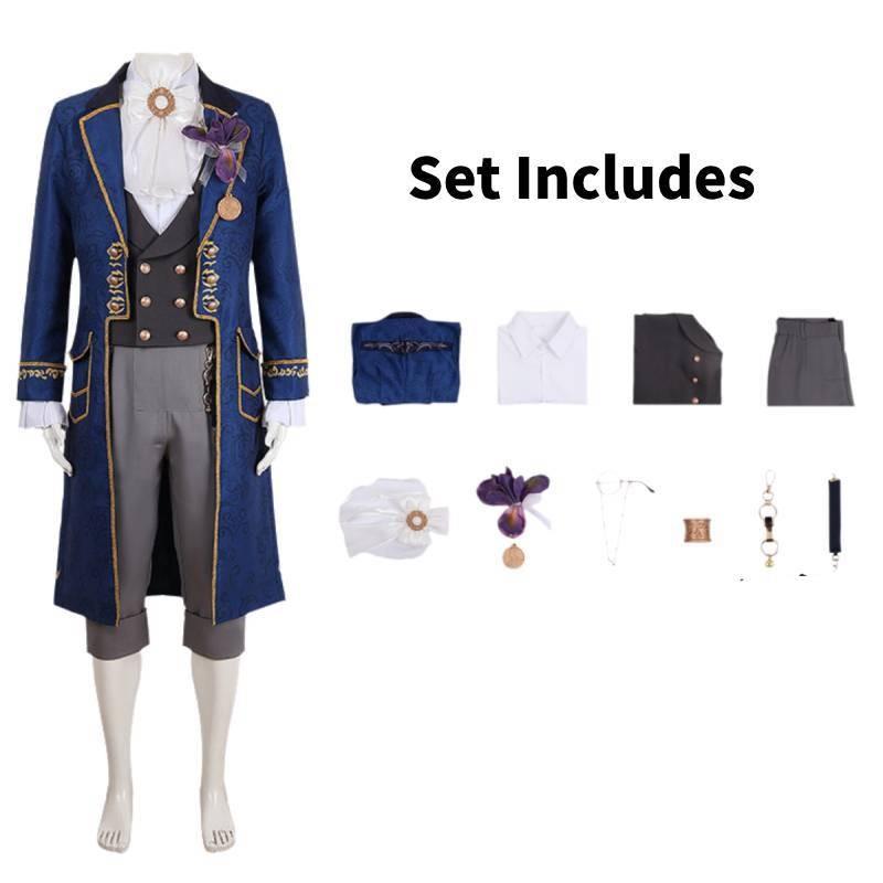 Альва Лоренц Одежда для идентификации Косплей Вечеринка Игра Хэллоуин Костюм Подарок Выступать