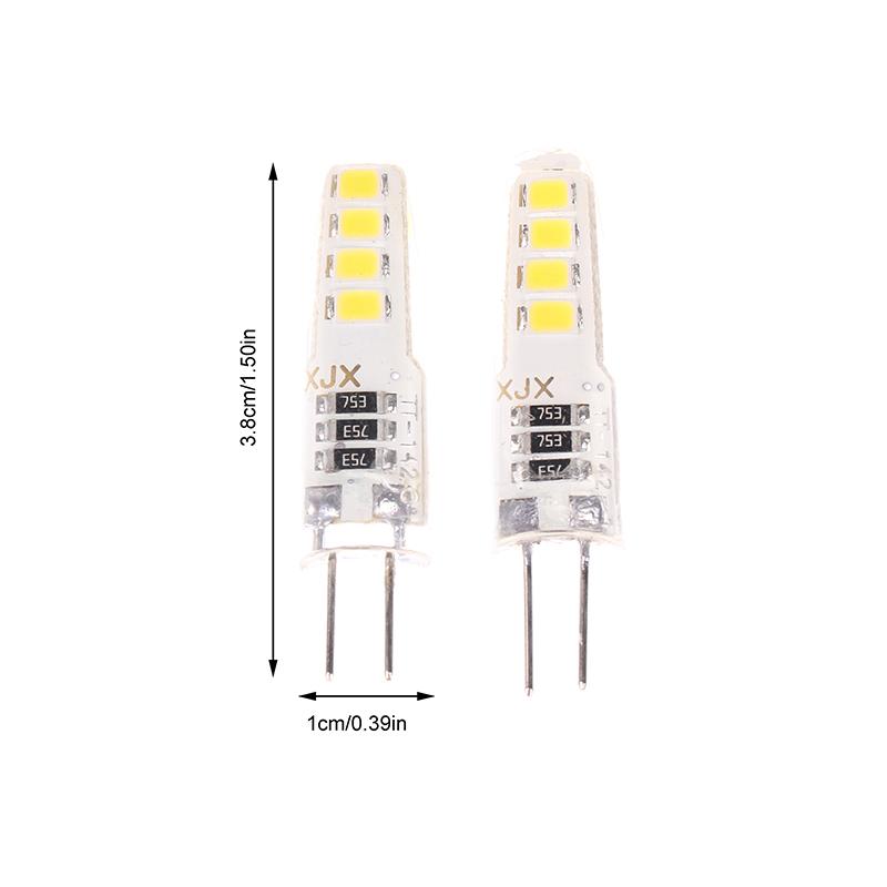 2 шт. светодиодная лампа G4 2 Вт, переменный ток 220 В, 2835 Smd 8/10 светодиодов, теплый/холодный белый/нейтральный свет, угол поворота 360 градусов, люстра, замена галогенной лампы