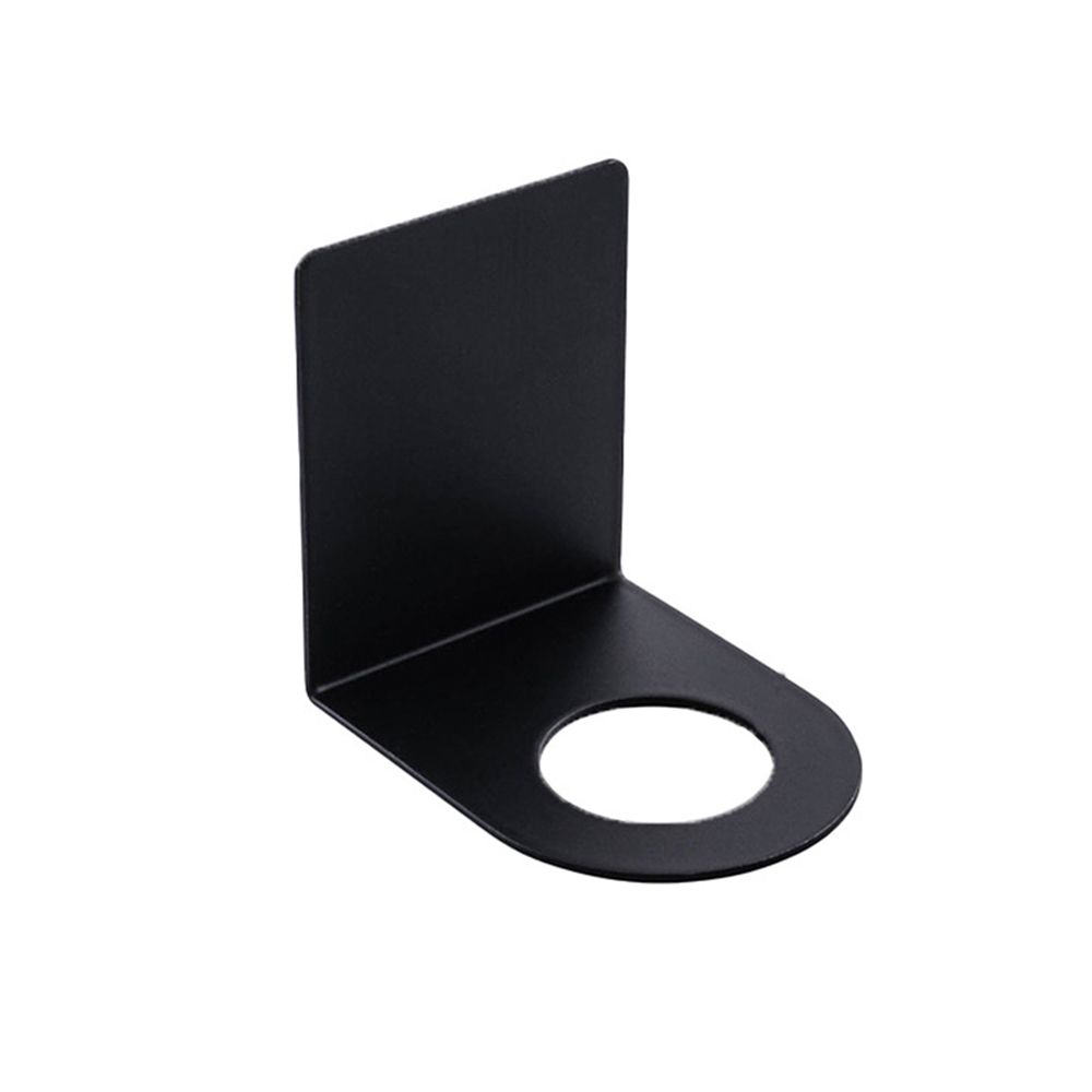 Stainless Steel Bottle Hanger Stand Free of Punch Wall Mounted Metal Hook Soap Bottle Holder
